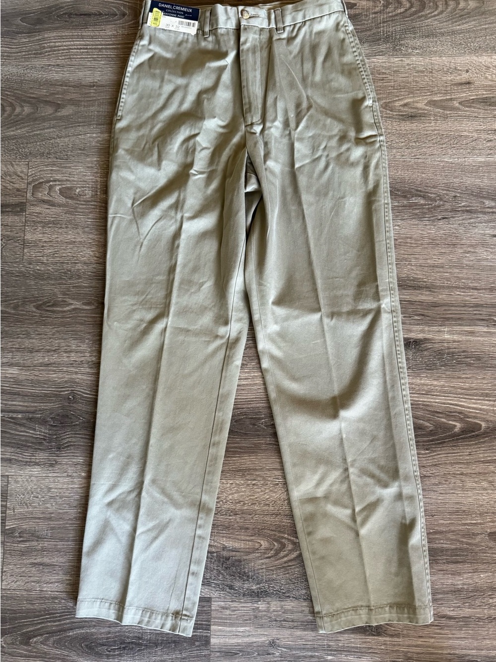 Daniel Cremieux Light Tan Straight-Leg Chinos